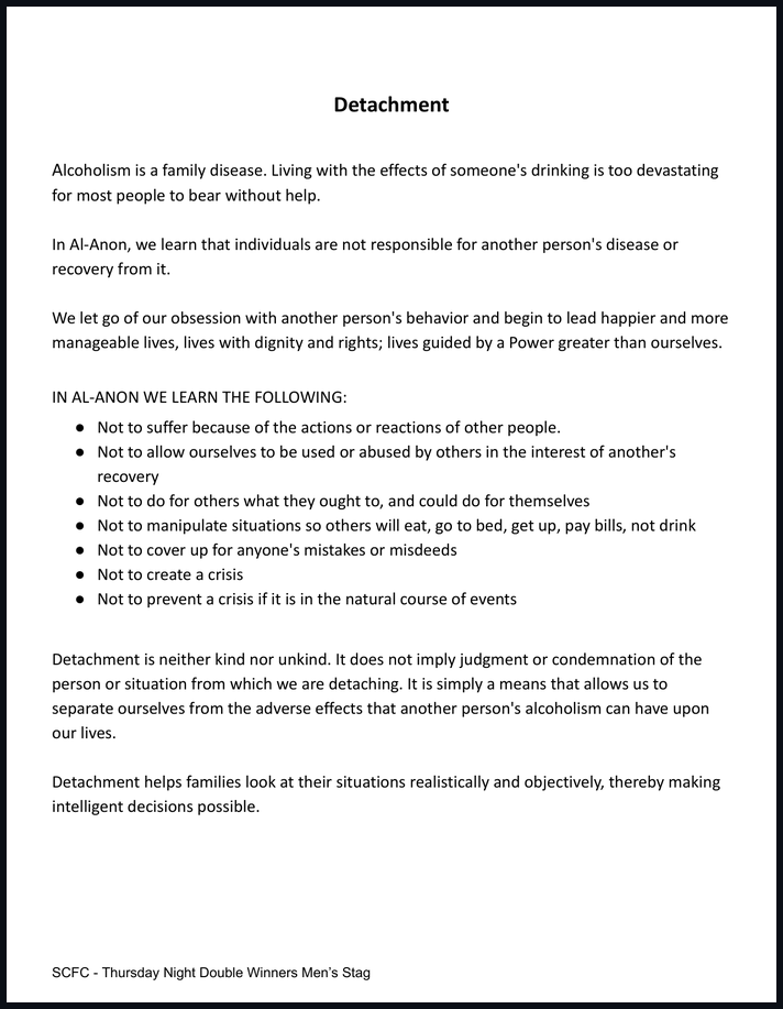 Detachment Reading thumbnail