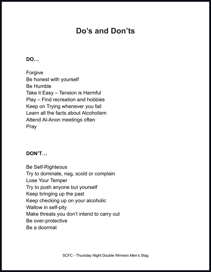 Do's and Don'ts Reading thumbnail